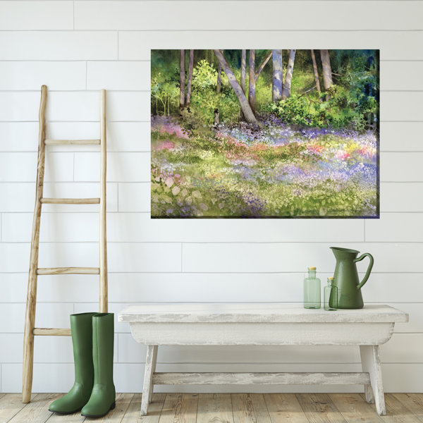 Loon Peak® Forest In Bloom Outdoor Wall Canvas Art Wayfair